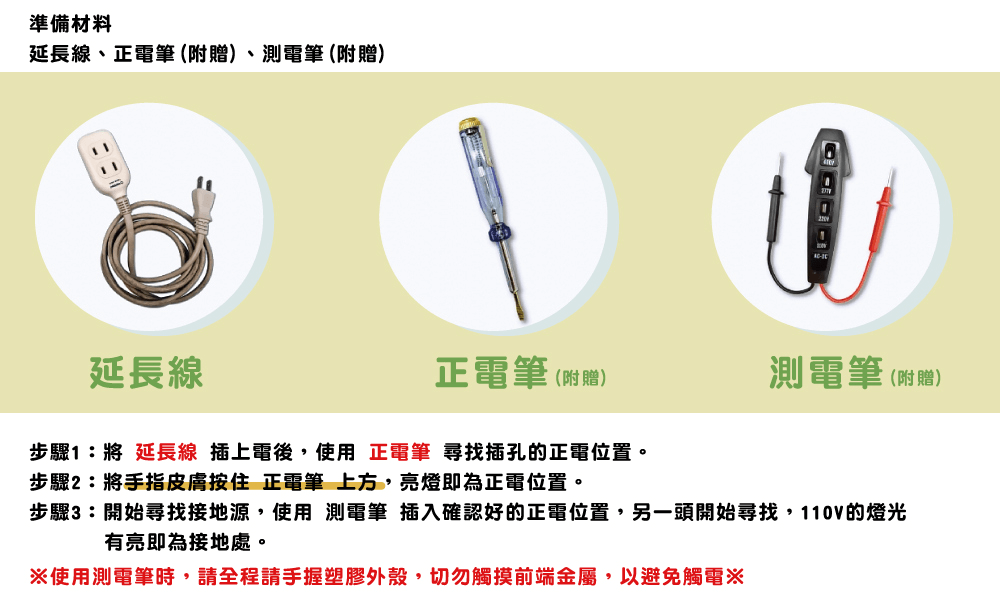 接地雙人床單-接地步驟